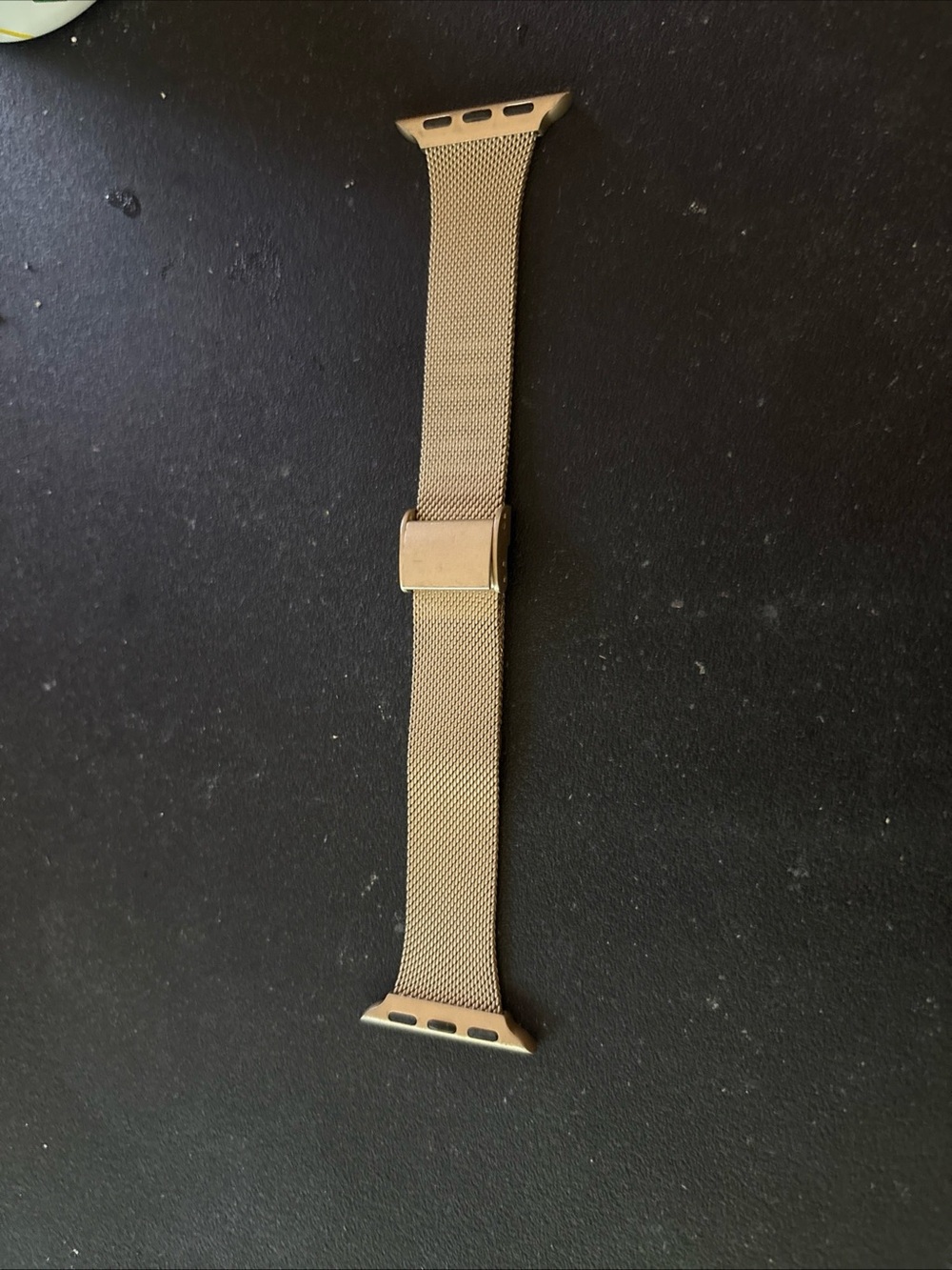 Metal Mesh Apple Watch Style Band in Gold 7”